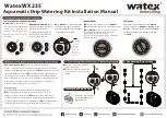 Preview for 2 page of Watex Aquamatic WX235 Installation Manual