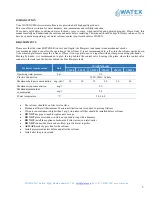 Preview for 3 page of Watex WATEX CMS-10 Installation And Operation Manual