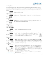 Preview for 14 page of Watex WATEX CMS-10 Installation And Operation Manual