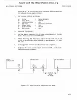 Preview for 192 page of Watkins Johnson WJ-87 18-17 Instruction Manual