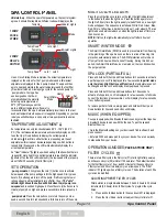 Предварительный просмотр 17 страницы Watkins Wellness HotSpring Hot Spot Relay Owner'S Manual