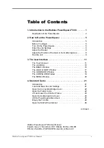 Preview for 3 page of Watkiss Automation PowerSquare 200 User Manual