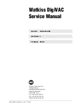 Watkiss DigiVAC Service Manual предпросмотр