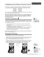 Предварительный просмотр 3 страницы Watlow Controls 981 Series Calibration Manual