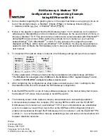 Preview for 2 page of Watlow Electric RUI/Gateway Specification Manual