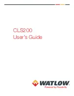 Предварительный просмотр 1 страницы Watlow CLS200 User Manual