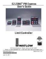 Watlow EZ-ZONE PM L AAAAB Series User Manual preview