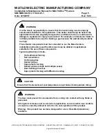 Preview for 5 page of Watlow MULTICELL Installation & Maintenance Manual