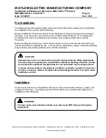 Preview for 6 page of Watlow MULTICELL Installation & Maintenance Manual