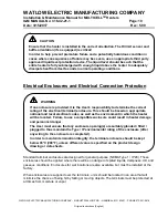 Preview for 10 page of Watlow MULTICELL Installation & Maintenance Manual