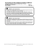 Preview for 14 page of Watlow MULTICELL Installation & Maintenance Manual