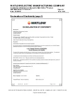 Preview for 20 page of Watlow MULTICELL Installation & Maintenance Manual