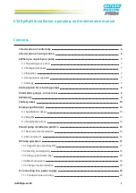 Предварительный просмотр 1 страницы Watson-Marlow 630 Bp Installation, Operating And Maintenance Manual