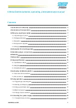 Preview for 1 page of Watson-Marlow 630 Du Installation, Operating And Maintenance Manual