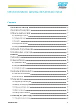 Предварительный просмотр 1 страницы Watson-Marlow 630 U Installation, Operating And Maintenance Manual