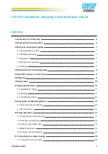 Предварительный просмотр 1 страницы Watson-Marlow 720R Installation, Operating And Maintenance Manual