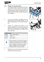 Предварительный просмотр 63 страницы Watson-Marlow Bredel 2100 Manual