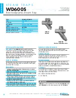 Предварительный просмотр 1 страницы Watson McDaniel WD600S Installation And Maintenance Manual