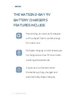 Preview for 4 page of WATSON 2-Bay 9V Owner'S Manual