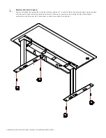 Preview for 4 page of WATSON Essential Desk Stand By Power & Mobility Kit Assembly