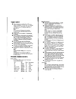 Preview for 3 page of WATSON HZ 9205 Manual