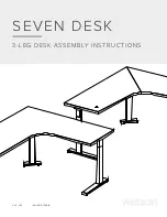 WATSON SEVEN DESK Assembly Instructions Manual preview