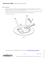 Предварительный просмотр 2 страницы WATSON Tonic Assembly Instructions