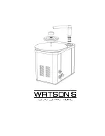 Watsons RCM 230V Manual предпросмотр