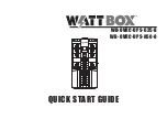 watt box WB-OVRC-UPS-625-8 Quick Start Manual preview