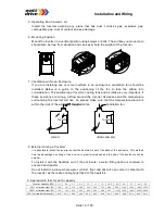 Предварительный просмотр 19 страницы Watt Drive V3000-015LF Manual