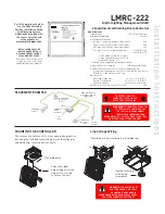 Предварительный просмотр 1 страницы Watt Stopper LMRC-222 Installation Instructions