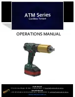 Предварительный просмотр 1 страницы WATT ATM Series Operation Manual