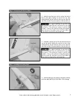 Preview for 7 page of WattAge cessna 180 ep rtf Operating Instructions Manual