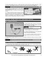 Preview for 11 page of WattAge cessna 180 ep rtf Operating Instructions Manual