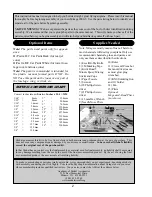 Preview for 2 page of WattAge Mirage 2000-5 Assembly Manual