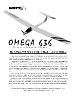 WattAge omega 636 Assembly Instructions Manual предпросмотр