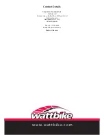 Предварительный просмотр 9 страницы Wattbike Pro Assembly & Service Manual