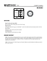 WattBox WB-200-IW-2 Owner'S Manual preview