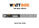WattBox WB-800I-IPVM-6 Quick Start Manual preview