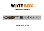 Preview for 1 page of WattBox WB-800I-IPVM-6 Quick Start Manual