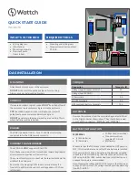 Preview for 1 page of Wattcher WDAS-S3 Quick Start Manual