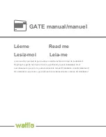 wattio GATE Manual предпросмотр