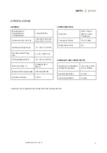 Preview for 10 page of Watts Battery WBX 1 Owner'S Manual