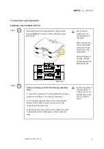 Preview for 22 page of Watts Battery WBX 1 Owner'S Manual