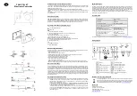 Watts Electronics FAN-COIL 4T Quick Start Manual preview