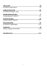 Предварительный просмотр 3 страницы Watts Industries BT-WR02 RF User Manual