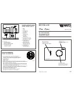 Watts Industries Ecolux 04.07.605 Instructions preview