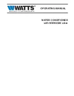 Предварительный просмотр 1 страницы Watts Industries M3011-W100SM Operating Manual