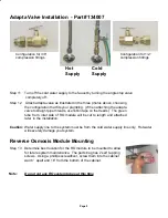 Preview for 9 page of Watts Premier B-RO5M-50 Installation, Operation And Maintanance Manual