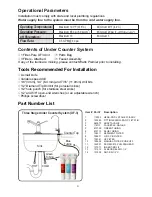 Предварительный просмотр 4 страницы Watts Premier Filter-Pure UF3 Installation, Operation And Maintenance Manual